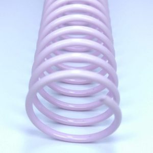 Espiral plástico 4:1 color Rosa pastel