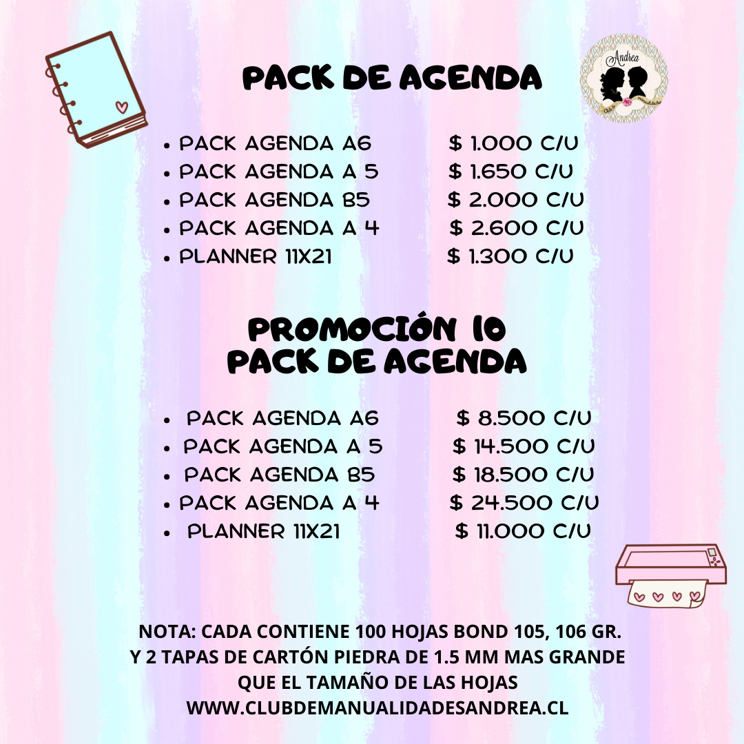 PACK DE AGENDA