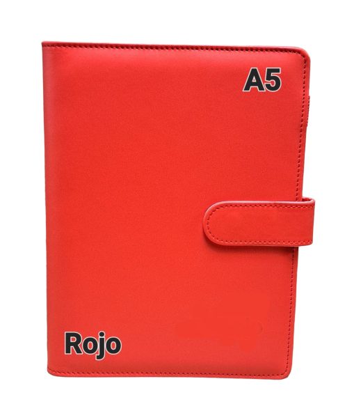 Cover A5 rojo