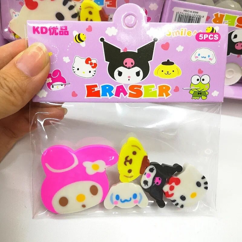 Set de goma Sanrio