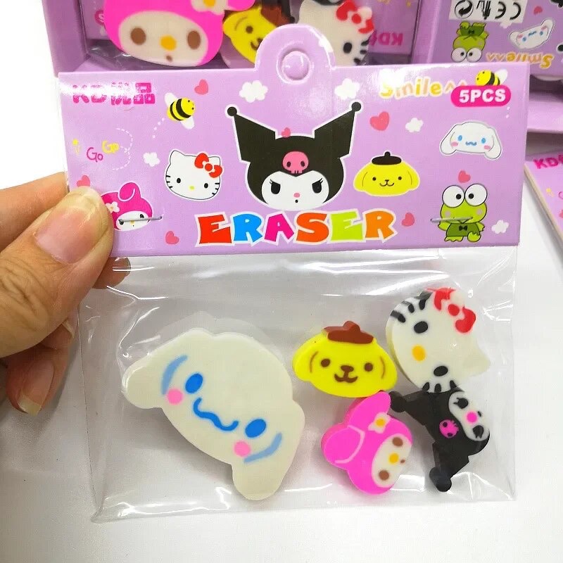 Set de goma Sanrio