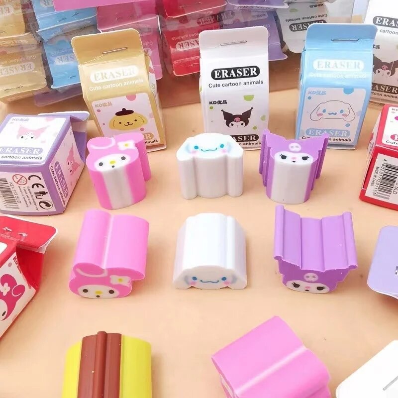 Mini gomas Milk sanrio