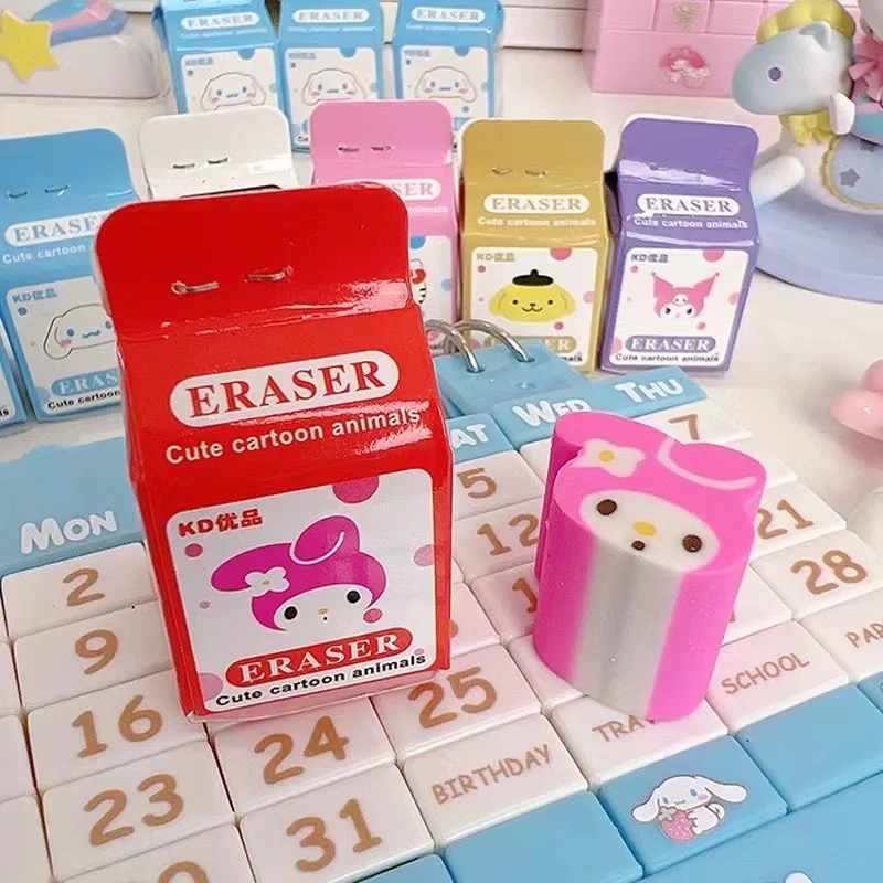 Mini gomas Milk sanrio