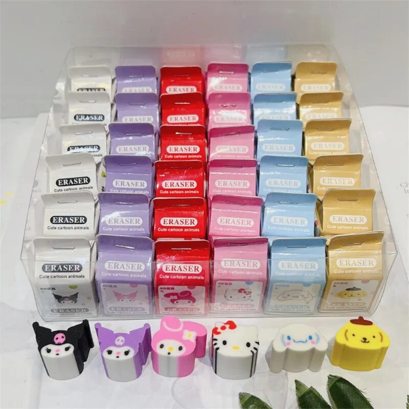 Mini gomas Milk sanrio