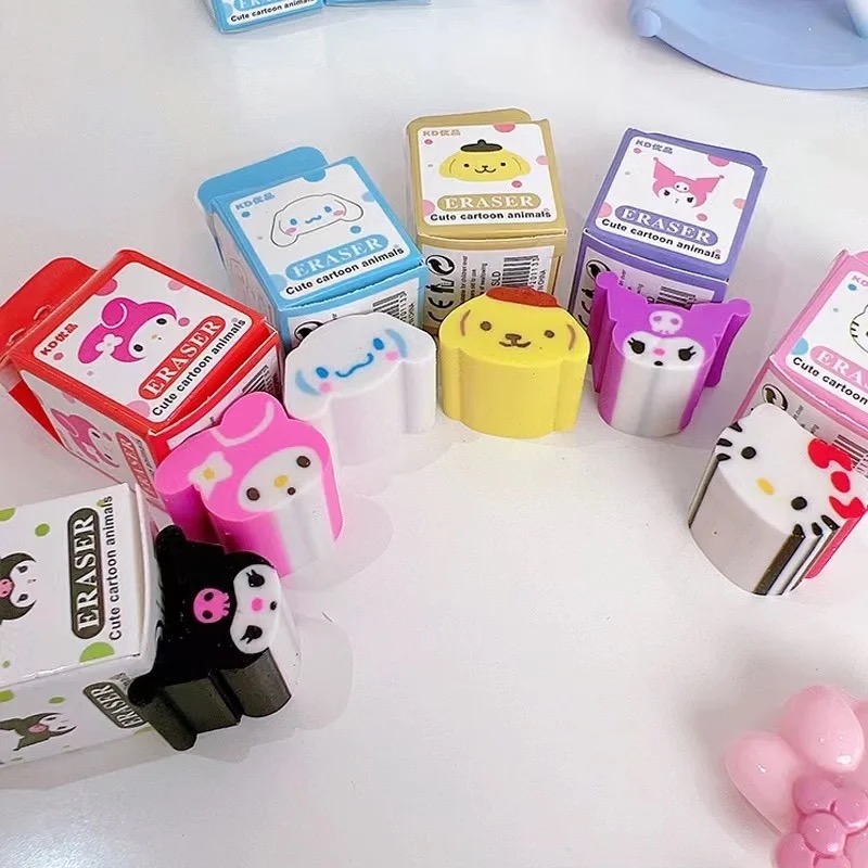 Mini gomas Milk sanrio